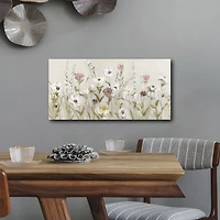 Courtside Market Bloomin Around 12x24 Canvas Art