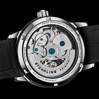Stuhrling Womens Automatic Leather Strap Watch 3952