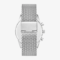 Stuhrling Mens Chronograph Silver Tone Stainless Steel Strap Watch 3975 1
