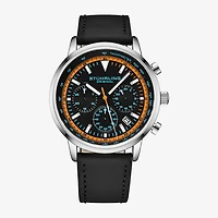 Stuhrling Mens Leather Strap Watch 3986l