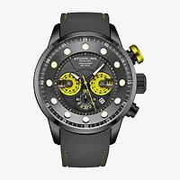 Stuhrling Mens Gray Strap Watch 4053 2