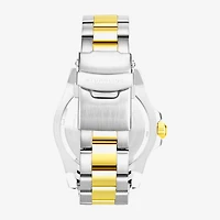 Stuhrling Mens Gold Tone Stainless Steel Bracelet Watch 3965 3