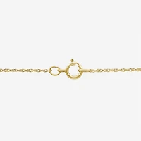 Womens Lab Created White Opal 14K Gold Over Silver Oval 18 Inch Pendant Necklace