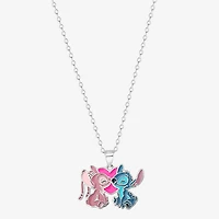 Girls Sterling Silver 15 Inch Pendant Necklace