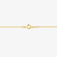 Sun (H-I / Si1-Si2) Womens 1/6 CT. T.W. Lab Grown White Diamond 14K Gold Over Silver Star Sunburst 18 Inch Pendant Necklace