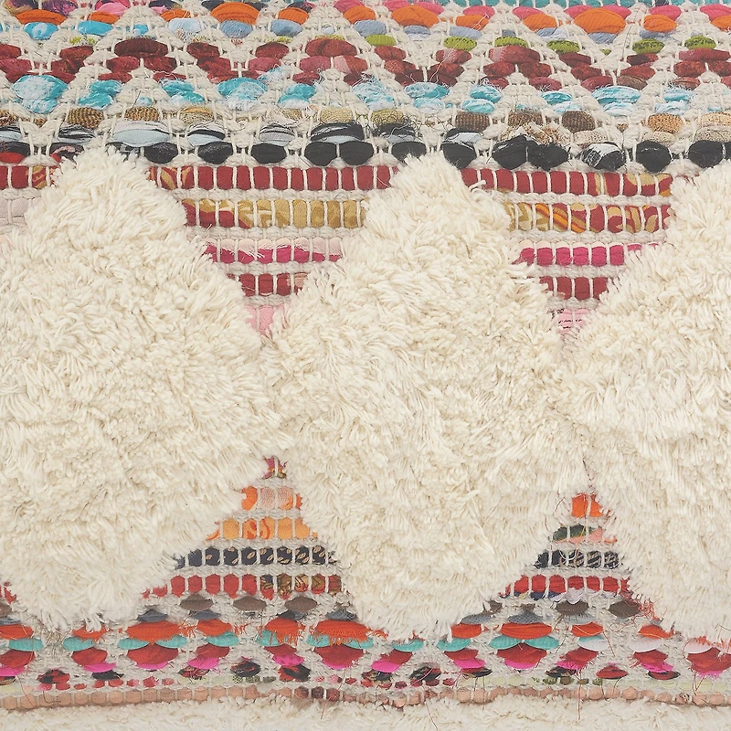 LR Home Carl Diamond Lumbar Pillow