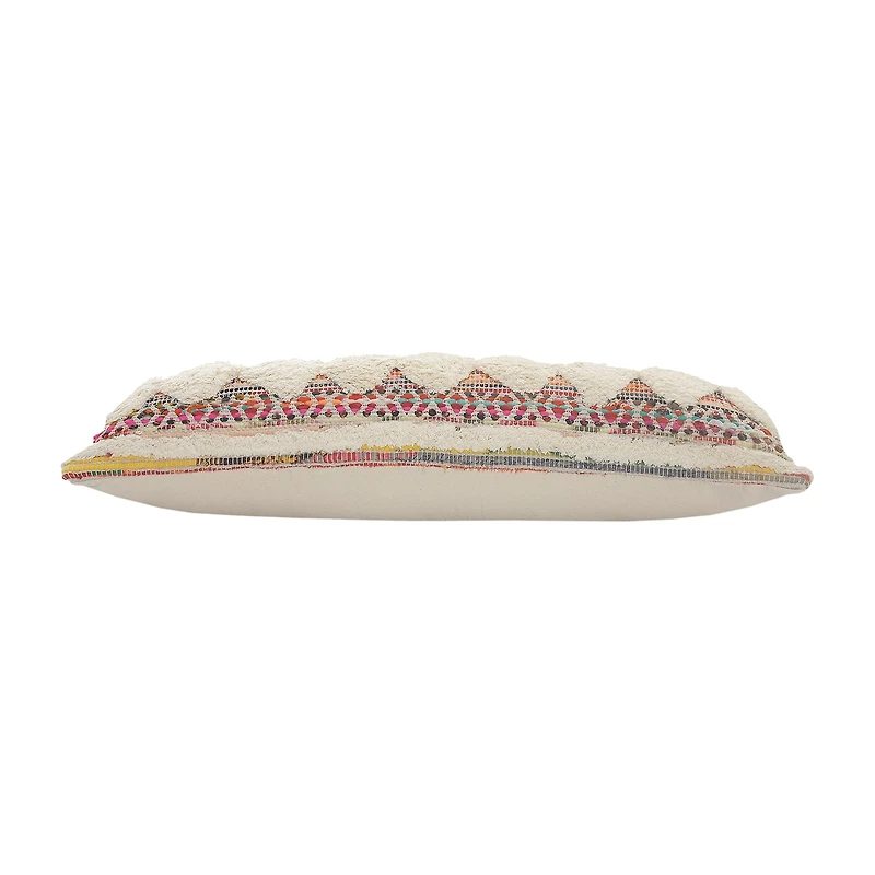 LR Home Carl Diamond Lumbar Pillow