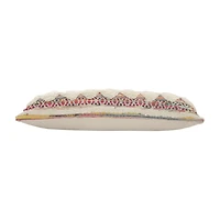LR Home Carl Diamond Lumbar Pillow