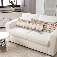 LR Home Carl Diamond Lumbar Pillow