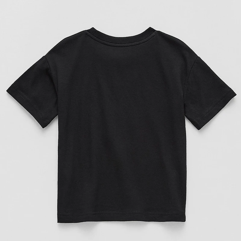 Okie Dokie Active Toddler & Little Boys Crew Neck Short Sleeve Regular Fit Graphic T-Shirt
