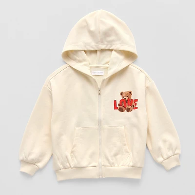 Grayson Little & Big Kid Girls Long Sleeve Zipper Hoodie