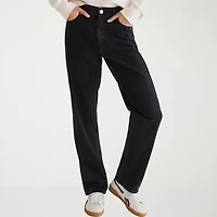 AEROPOSTALE Womens Juniors High Rise Baggy Fit Jean