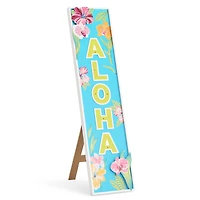 Outdoor Oasis Aloha Porch Sign