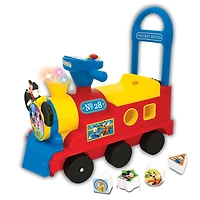 Kiddieland Disney Mickey Mouse Clubhouse Play N' Sort Activity Train Ride-On Ride-On Car