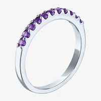 Gemstone Sterling Silver Stackable Ring