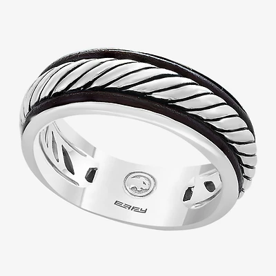 Effy Final Call Mens Sterling Silver Band