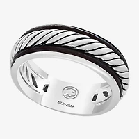 Effy Final Call Mens Sterling Silver Band