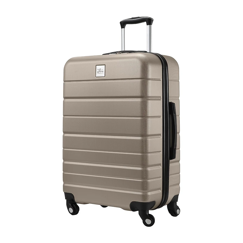 Skyway Everett 24 Inch Hardside Lightweight Checked Spinner Luggage