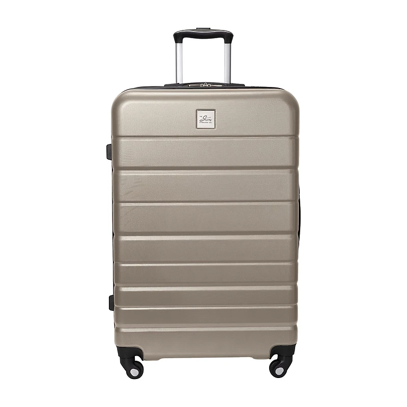 Skyway Everett 28 Inch Hardside Lightweight Checked Spinner Luggage