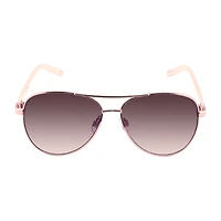 Liz Claiborne Womens UV Protection Aviator Sunglasses