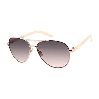Liz Claiborne Womens UV Protection Aviator Sunglasses
