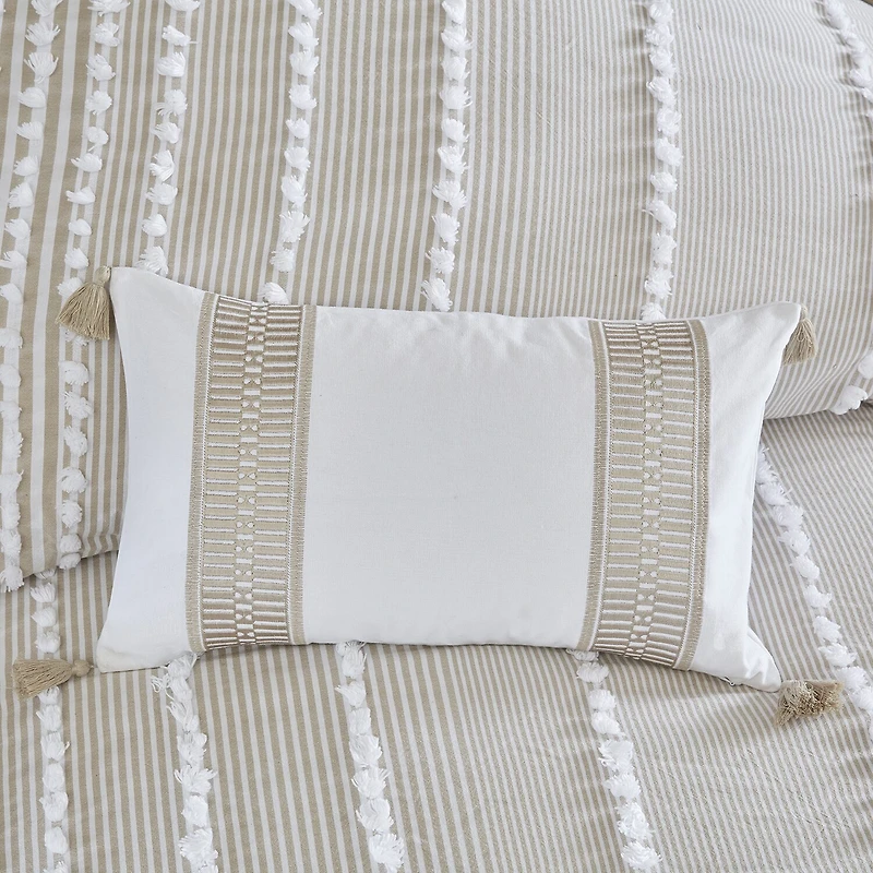 Harbor House Anslee Oblong Striped Euro Pillow