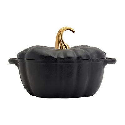 Smith & Clark Cast Iron Pumpkin Harvest -qt. Dutch Oven