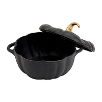 Smith & Clark Cast Iron Pumpkin Harvest -qt. Dutch Oven