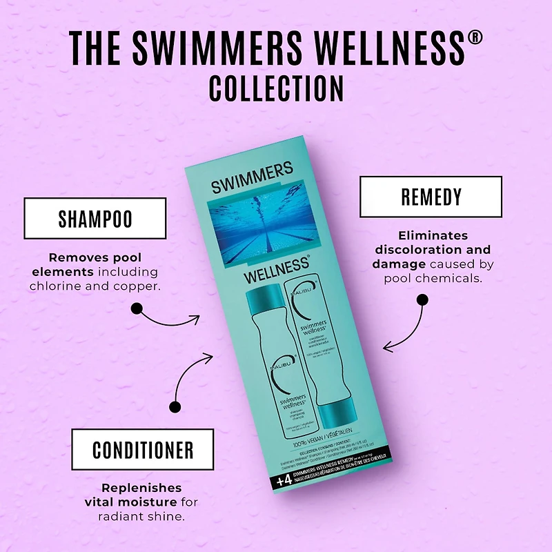 Malibu C Swimmers Wellness Collection 2-pc. Value Set 19 oz.