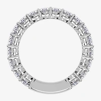 (G / Vs2-Si1) Womens 4MM 2 3/4 CT. T.W. Lab Grown White Diamond 14K Gold Wedding Band