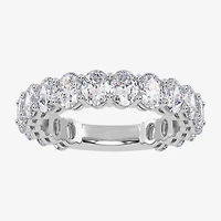 (G / Vs2-Si1) Womens 4MM 2 3/4 CT. T.W. Lab Grown White Diamond 14K Gold Wedding Band