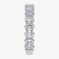 (G / Vs2-Si1) Womens 4MM 2 3/4 CT. T.W. Lab Grown White Diamond 14K Gold Wedding Band