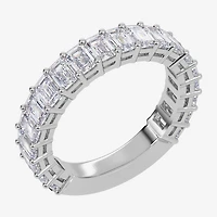 (G / Vs2-Si1) Womens 3.5MM 2 CT. T.W. Lab Grown White Diamond 14K Gold Wedding Band