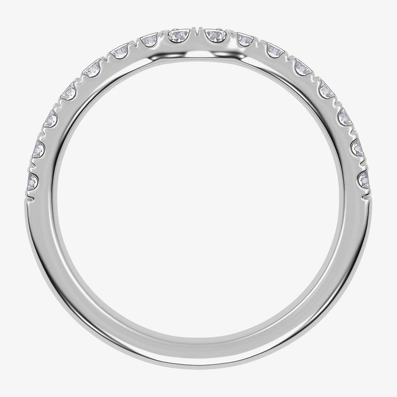 G-H / Si1-Si2) Womens / CT. T.W. Lab Grown White Diamond 14K Gold Wedding Band