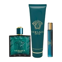 Versace Eros For Men Eau De Toilette 3-Pc Gift Set ($160 Value)