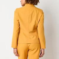 Black Label by Evan-Picone Womens Classic Fit Suit Jacket