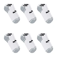 PUMA Ultimate Training Mens Breathable Multi-Pack 6 Pair Low Cut Socks