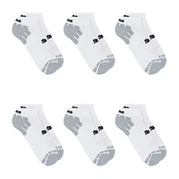 PUMA Ultimate Training Mens Breathable Multi-Pack 6 Pair Quarter Ankle Socks