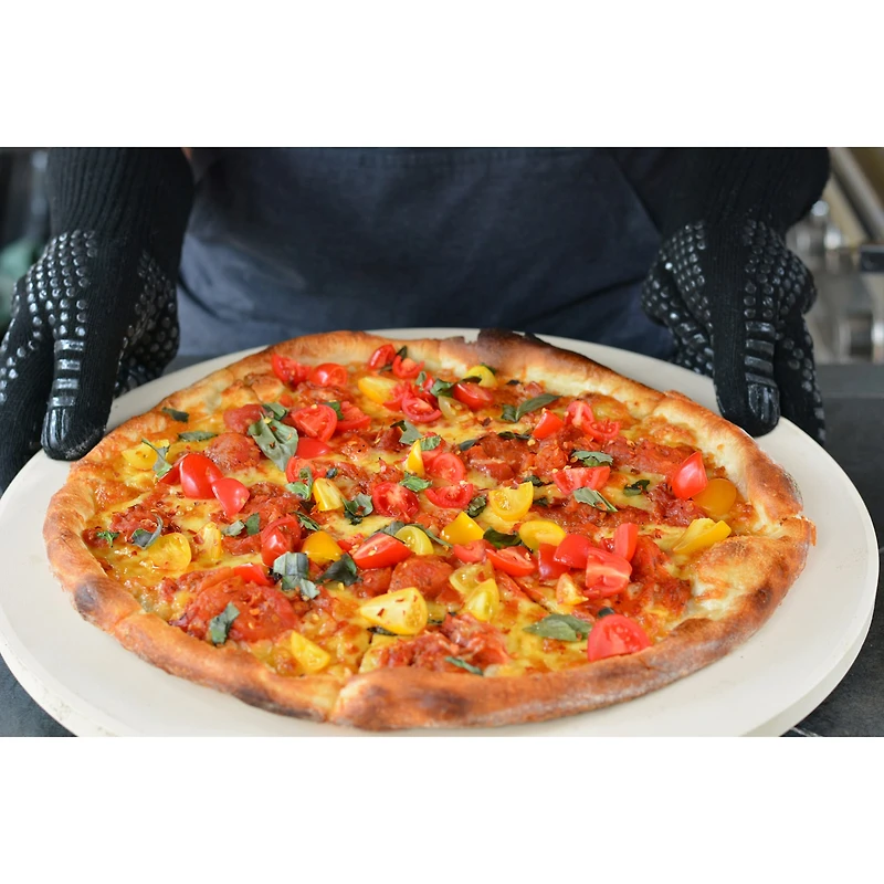 Design Imports 16.5" Round Pizza Stone