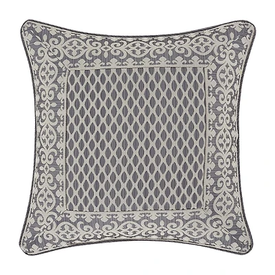 Five Queens Court Houston Square Throw Pillow