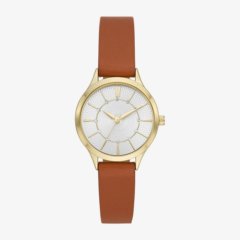 Womens Brown Strap Watch Fmdjo265