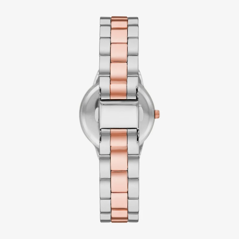 Ladies Boxed Sets Womens Crystal Accent Two Tone 4-pc. Watch Boxed Set Fmdjset345