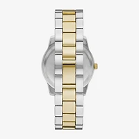 Ladies Boxed Sets Womens Crystal Accent Two Tone 5-pc. Watch Boxed Set Fmdjset341