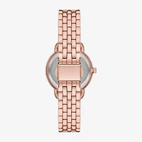 Geneva Geneva Ladies Womens Crystal Accent Rose Goldtone Bracelet Watch Fmdjm267