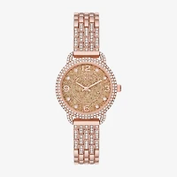 Geneva Geneva Ladies Womens Crystal Accent Rose Goldtone Bracelet Watch Fmdjm267