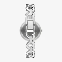 Geneva Womens Crystal Accent Silver Tone 2-pc. Watch Boxed Set Fmdjset074
