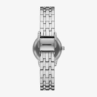 Geneva Womens Crystal Accent Silver Tone Bracelet Watch Fmdjm270