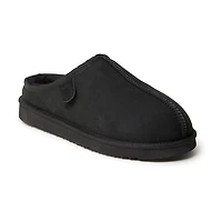 Fireside by Dearfoam’s Men's Grafton Genuine Shearling Clog With Taping Slippers
