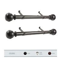 Rod Desyne (Set Of 2) Jovian 1 1/2 Curtain