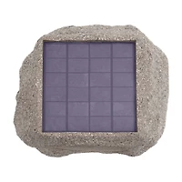 Victrola Outdoor Wireless Bluetooth Solar Rock Connect Speaker
